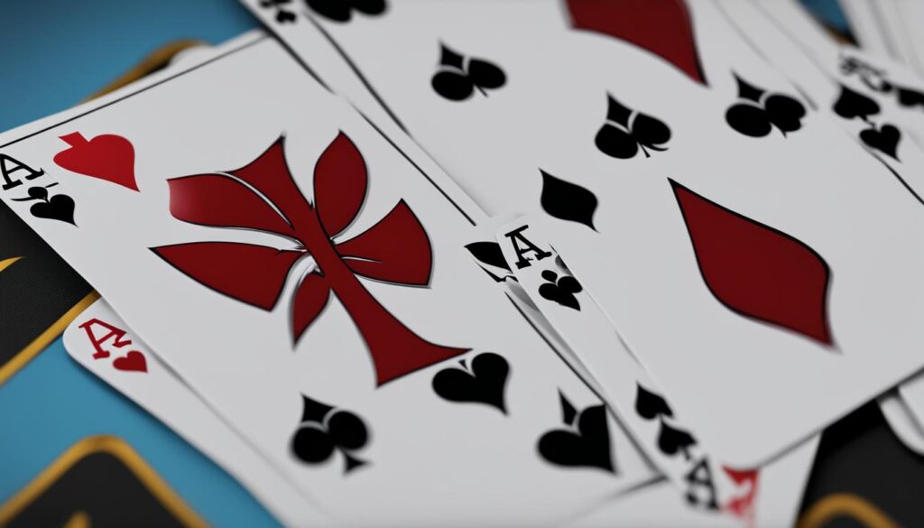 Three card poker hand ranks